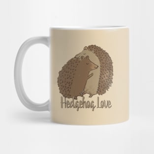 Cute watercolor hedgehog love hedgehugs watercolour watercolour hedgehugs Mug